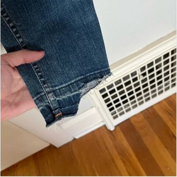 Madewell 10" High-Rise Skinny Jeans: Drop Step-Hem Edition - Picture 7 of 13